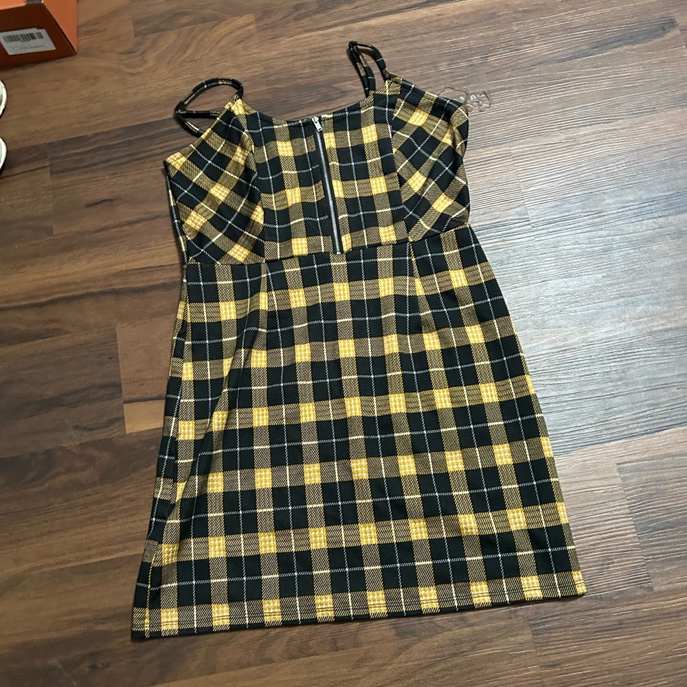 Plaid dress